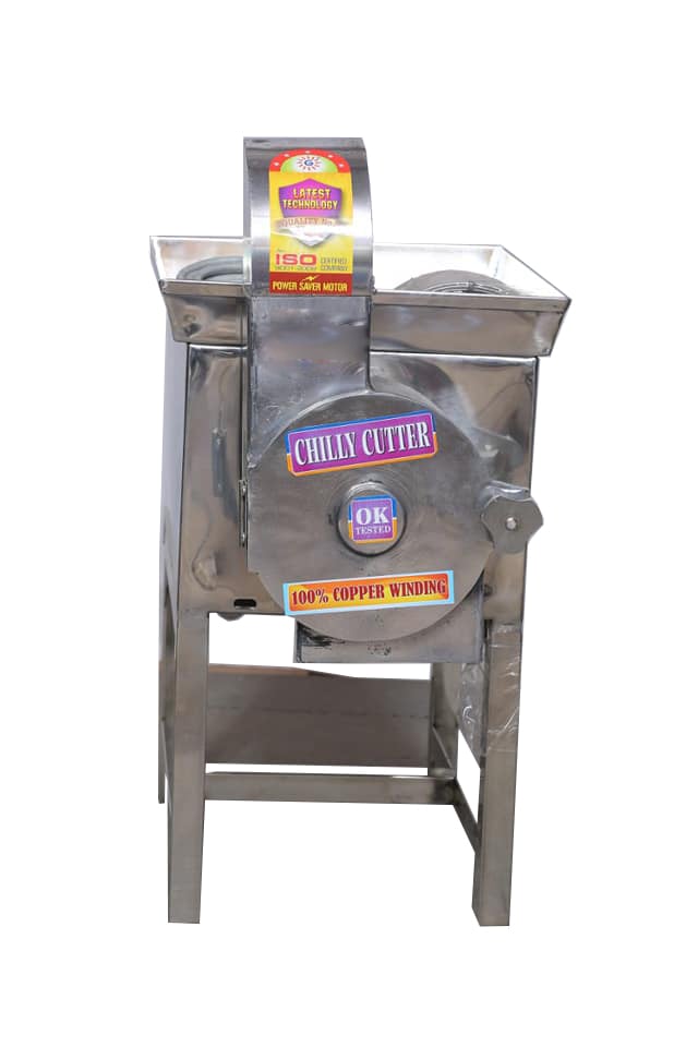 Made in India Buy Commercial Chili Onion Cutter Machine, 1 HP, 70kg/hr at Lowest Price