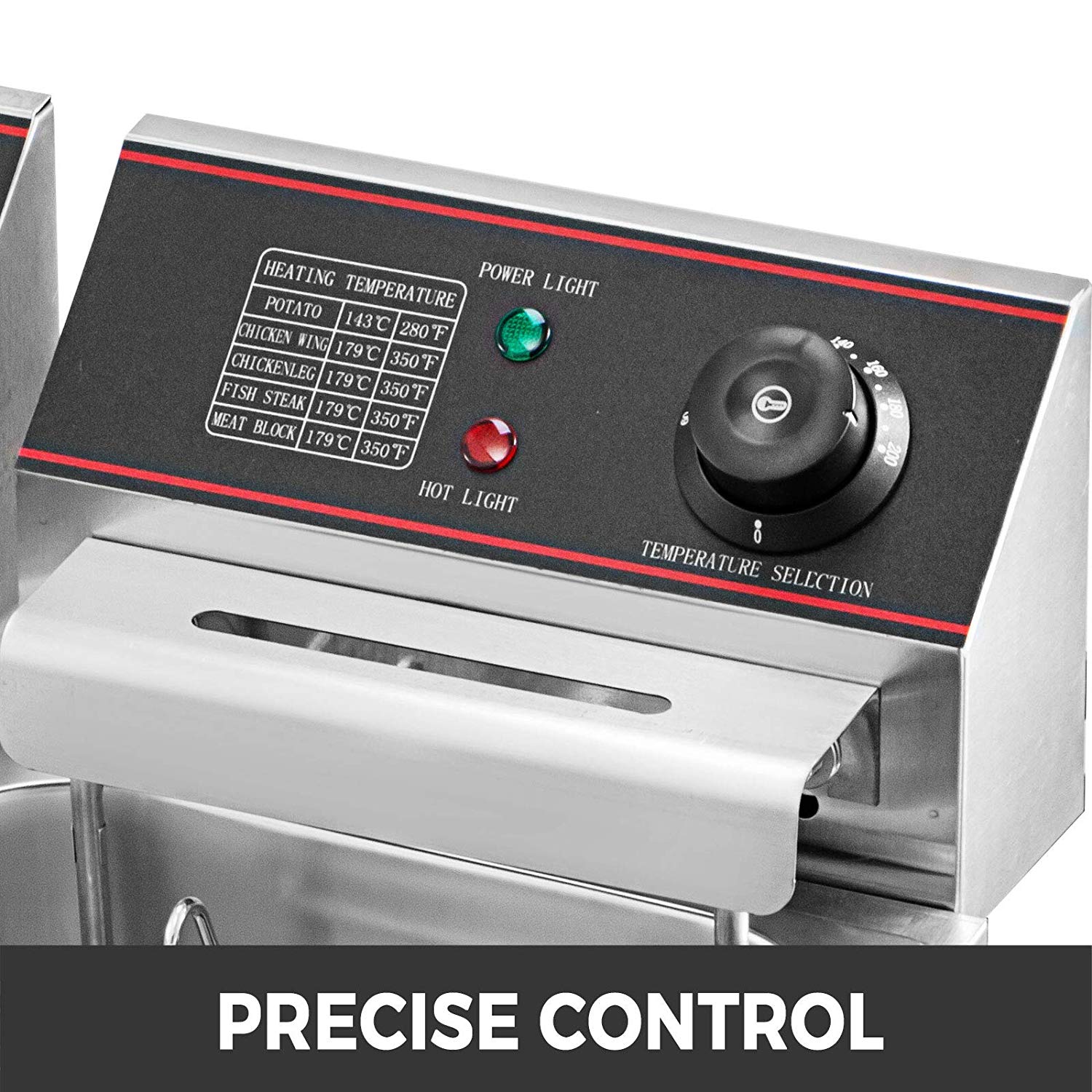 Imported Best Quality Commercially Double Deep Fryer 2 Tank 2 Basket