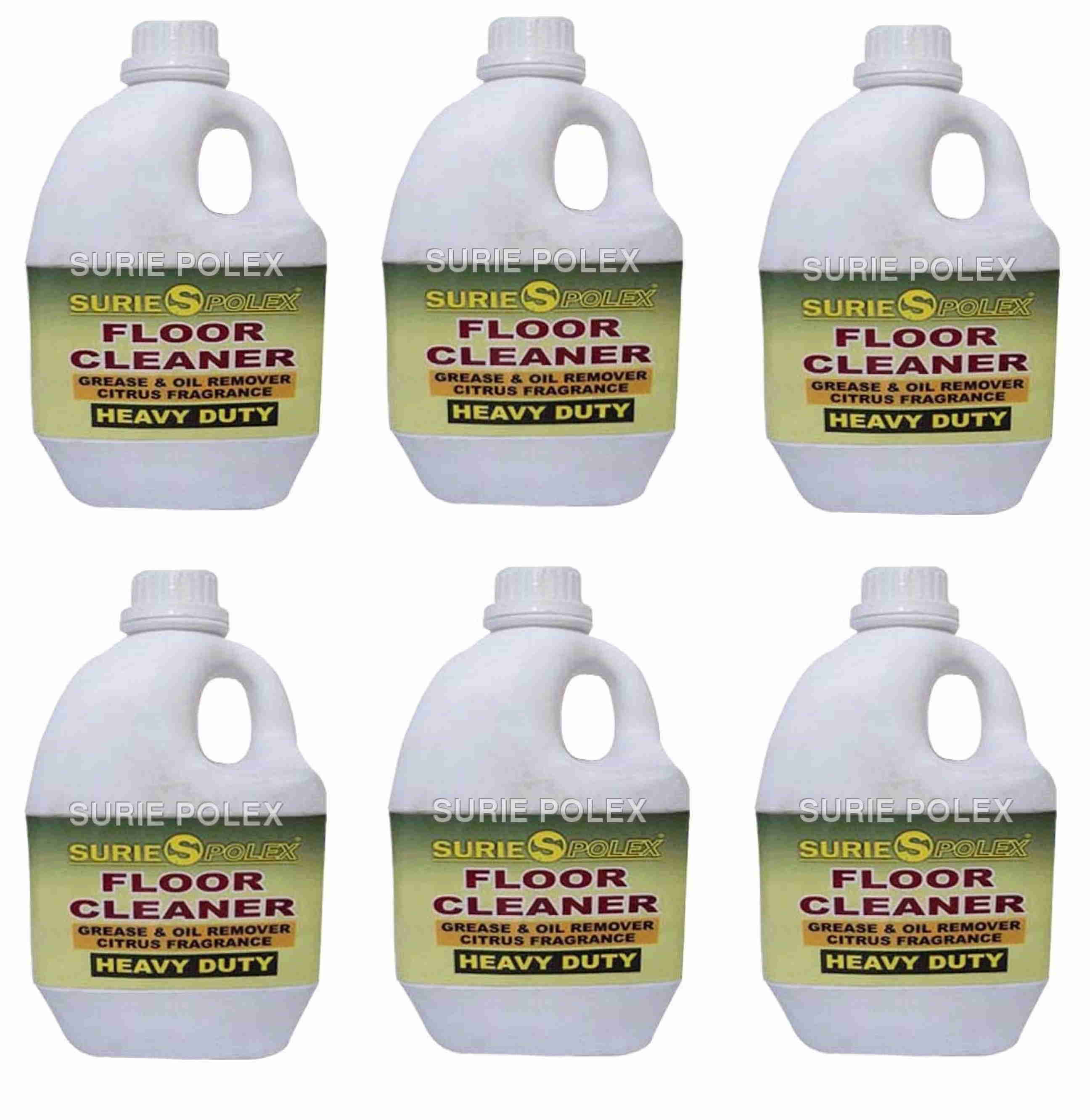 Surie polex Heavy Duty Floor Cleaner 1 Liter by Surie Polex (Pack of 6 Pcs)