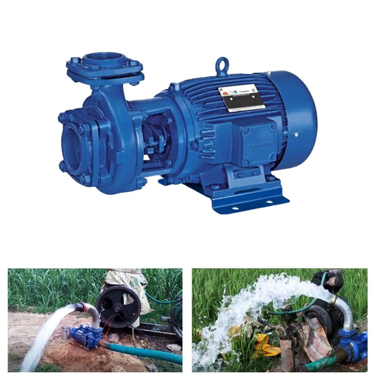 Crompton Hp Centrifugal Monoblock Pump Three Phase