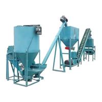 Made In India - Commercial Poultry Feed Plant With 500-1000kg Capacity